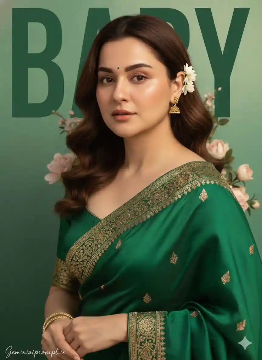 Gemini AI Prompts That Capture Elegant Saree Beauty