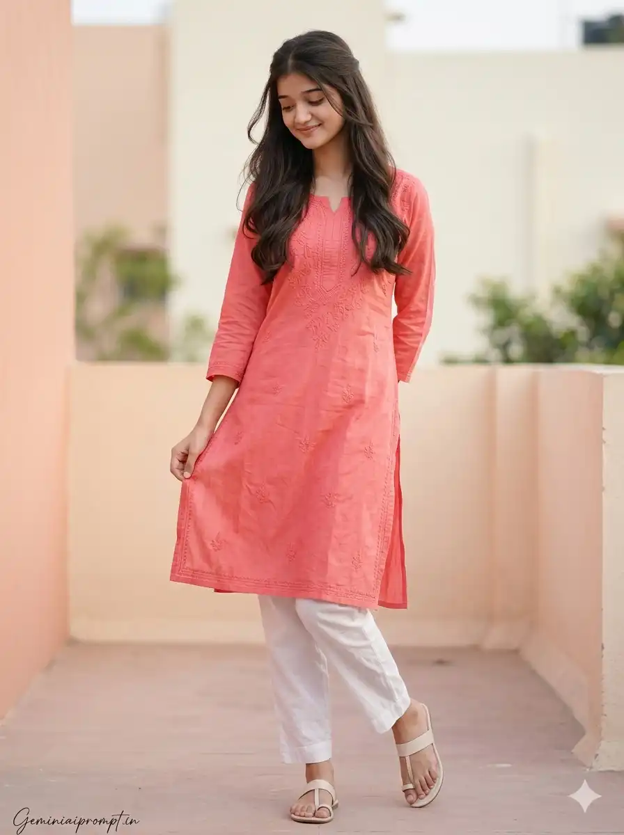 Gemini AI Prompts to Create Stylish Indian Girls in Kurtis
