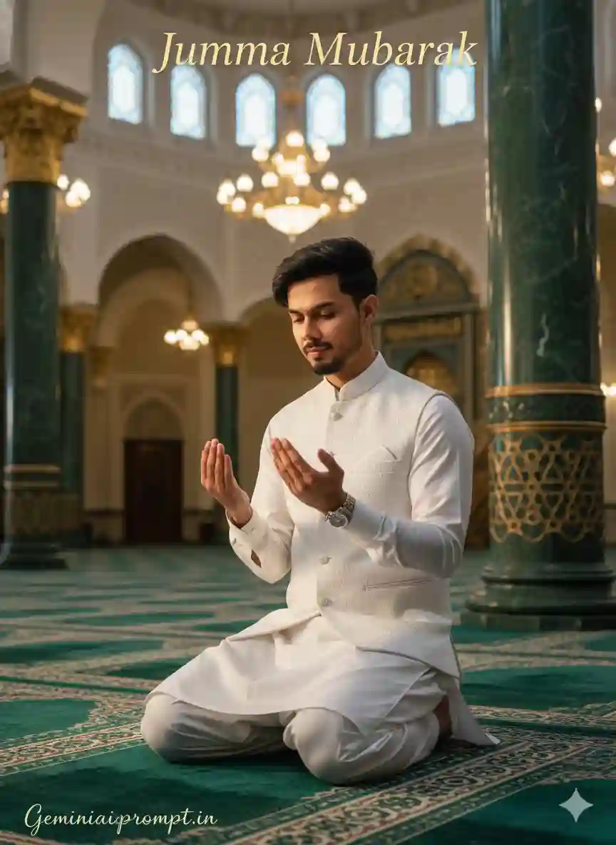 Jumma Mubarak Ai Photo Editing Prompt