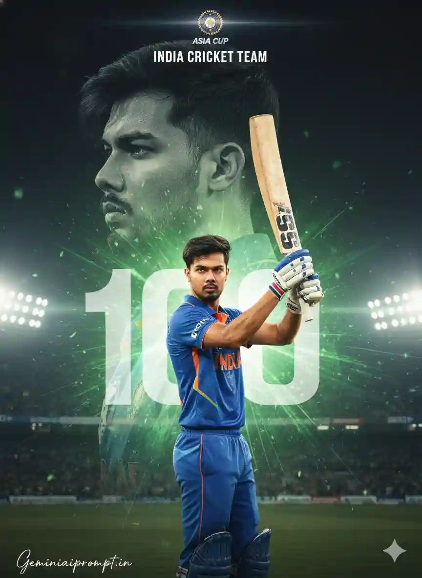 Asia Cup Cricket Poster Ai Editing Prompt